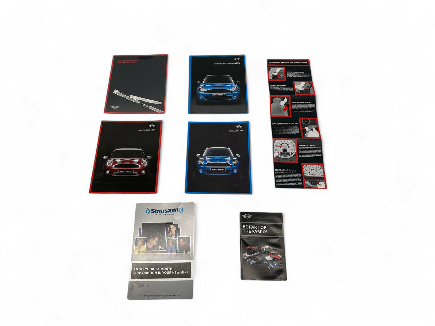 2012 Mini Cooper Owner's Manual Technical Literature & Case 01402903964 R55 R56 463