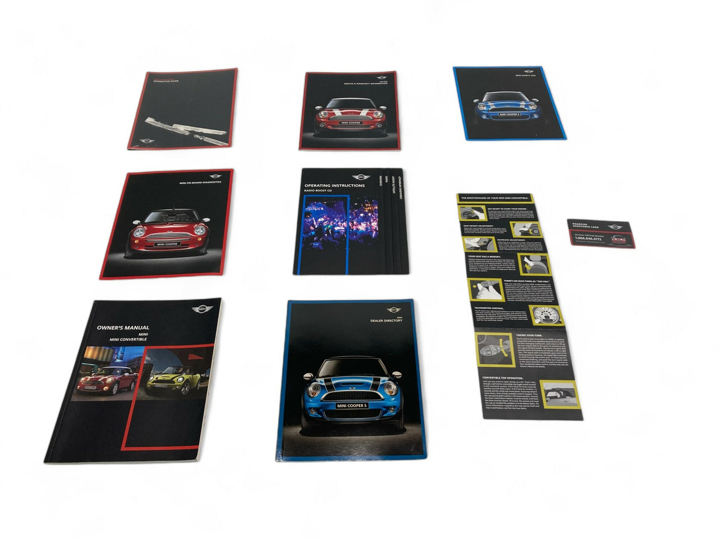 2009 Mini Cooper Owner's Manual/Technical Literature & Case 01402919017 R57 R58 R59 457