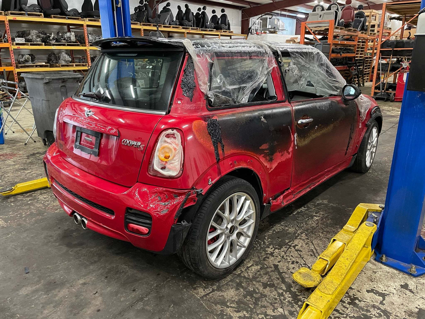 2009 MINI Cooper Hatchback S JCW N14, New Parts Car (June 2021) Stk # 244