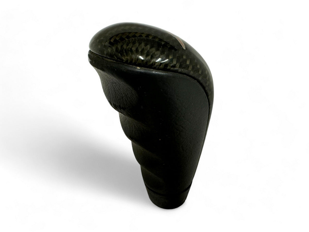 Mini Cooper Carbon Fiber and Leather JCW Shift Knob 25110396878 05-08 R52 R53 443