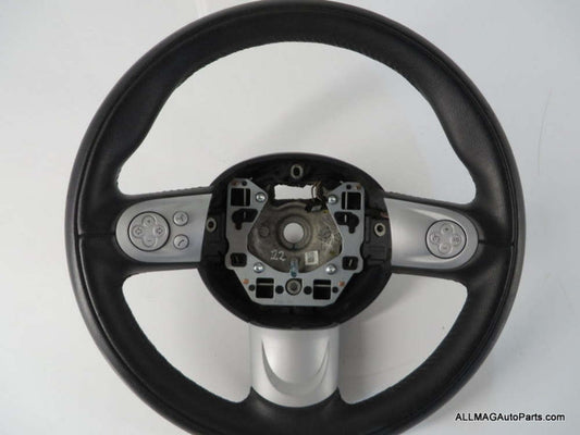 Mini Cooper Steering Wheel Black Leather MT 32306794624 07-16 R5x R6x 22