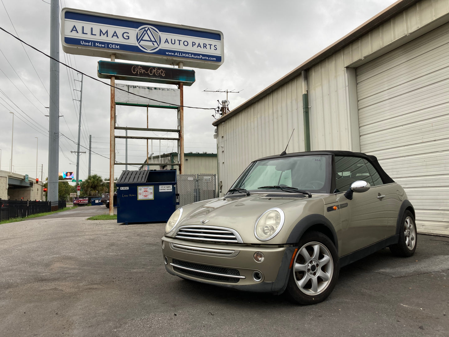 2008 MINI Cooper Convertible S Sidewalk Edition, New Parts Car (July 2024) Stk #440