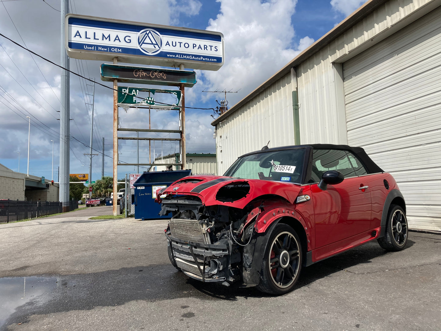 2013 MINI Cooper Convertible JCW, New Parts Car (October 2024) Stk #454