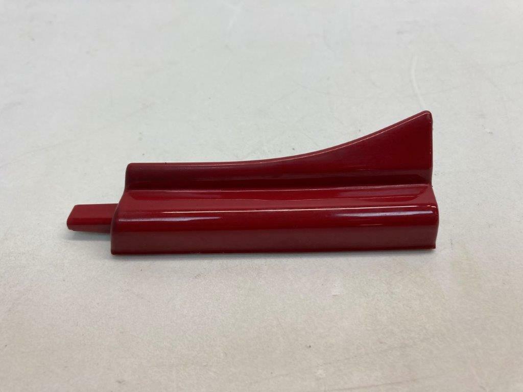 Mini Cooper Convertible Right Rear Lower Hinge Cover Red 51127156570 05-08 R52 167