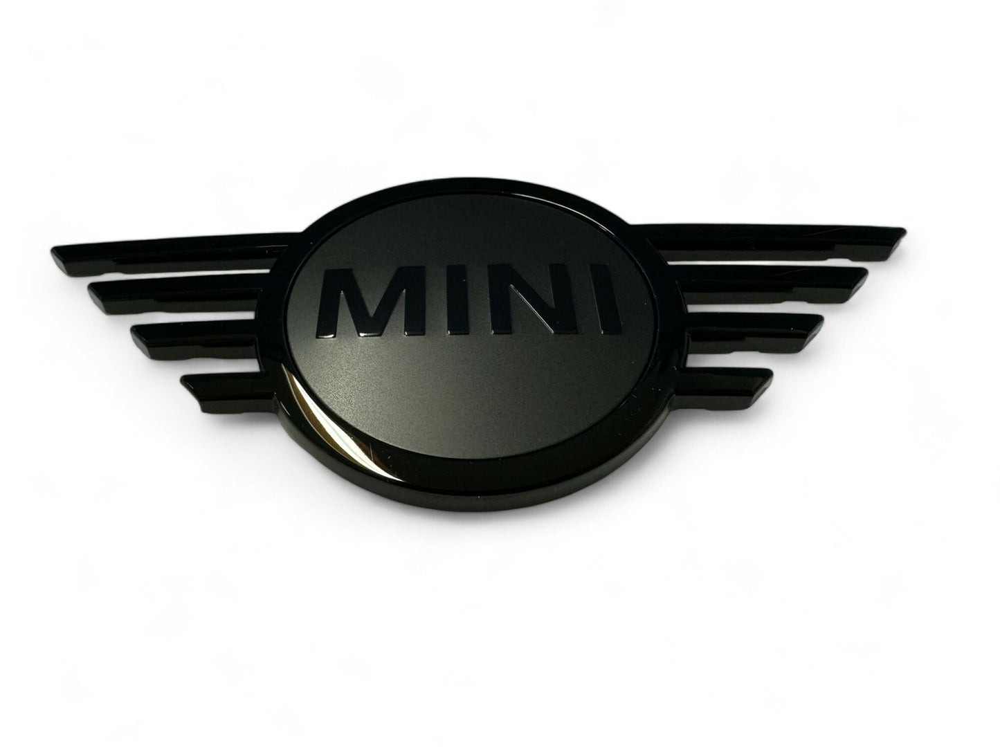 Mini Cooper Front Hood Emblem Gloss and Matte Black OEM 51149880863 F56 F57