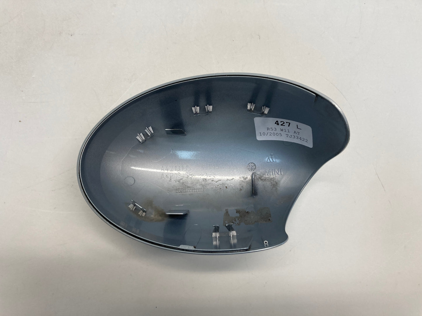 Mini Cooper Left Mirror Cap Silver 51167030715 02-08 R50 R52 R53 427