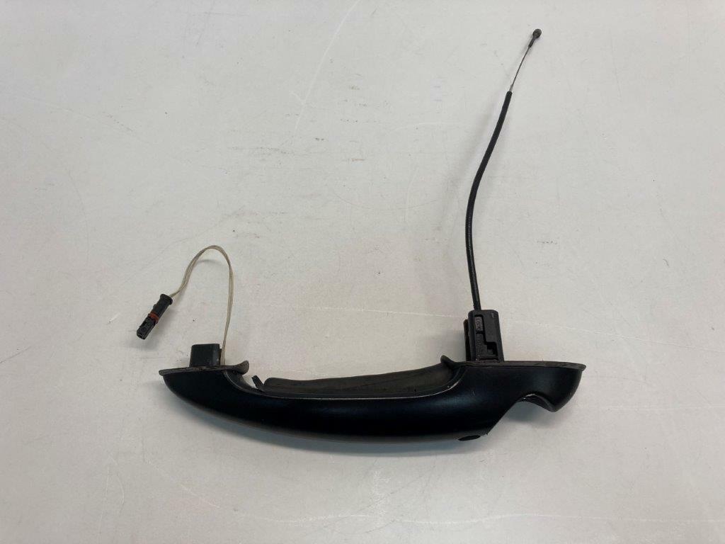 Mini Cooper Left Front Exterior Door Handle Comfort Access Plasti-Dipped Black 51212752577 07-15 R5x 434