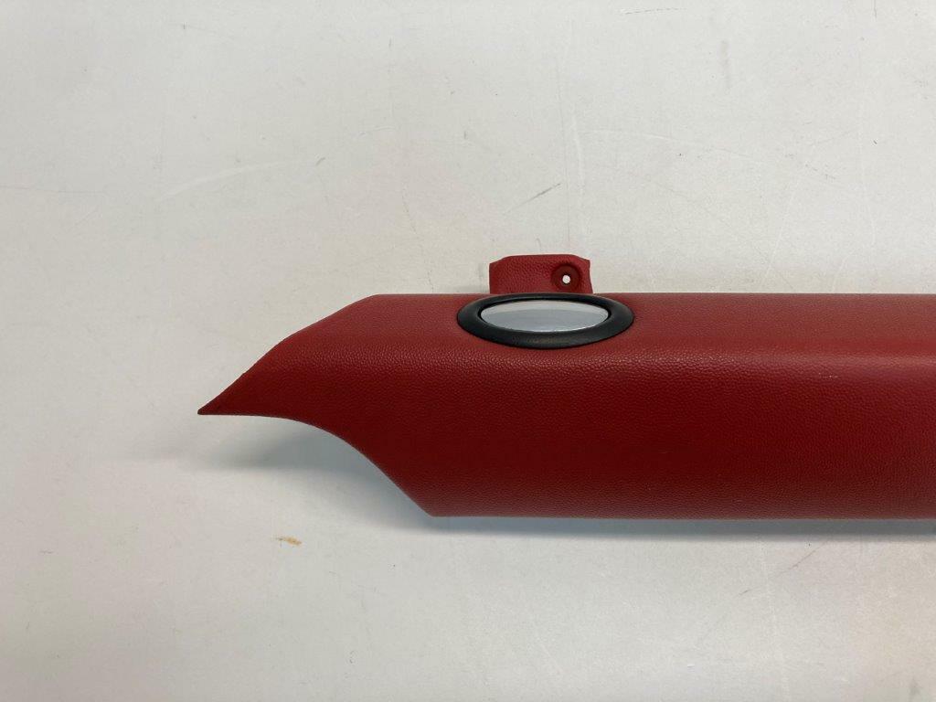 Mini Cooper Dash and Armrest Set Trim Rooster Red Leather 07-15 R5x 439