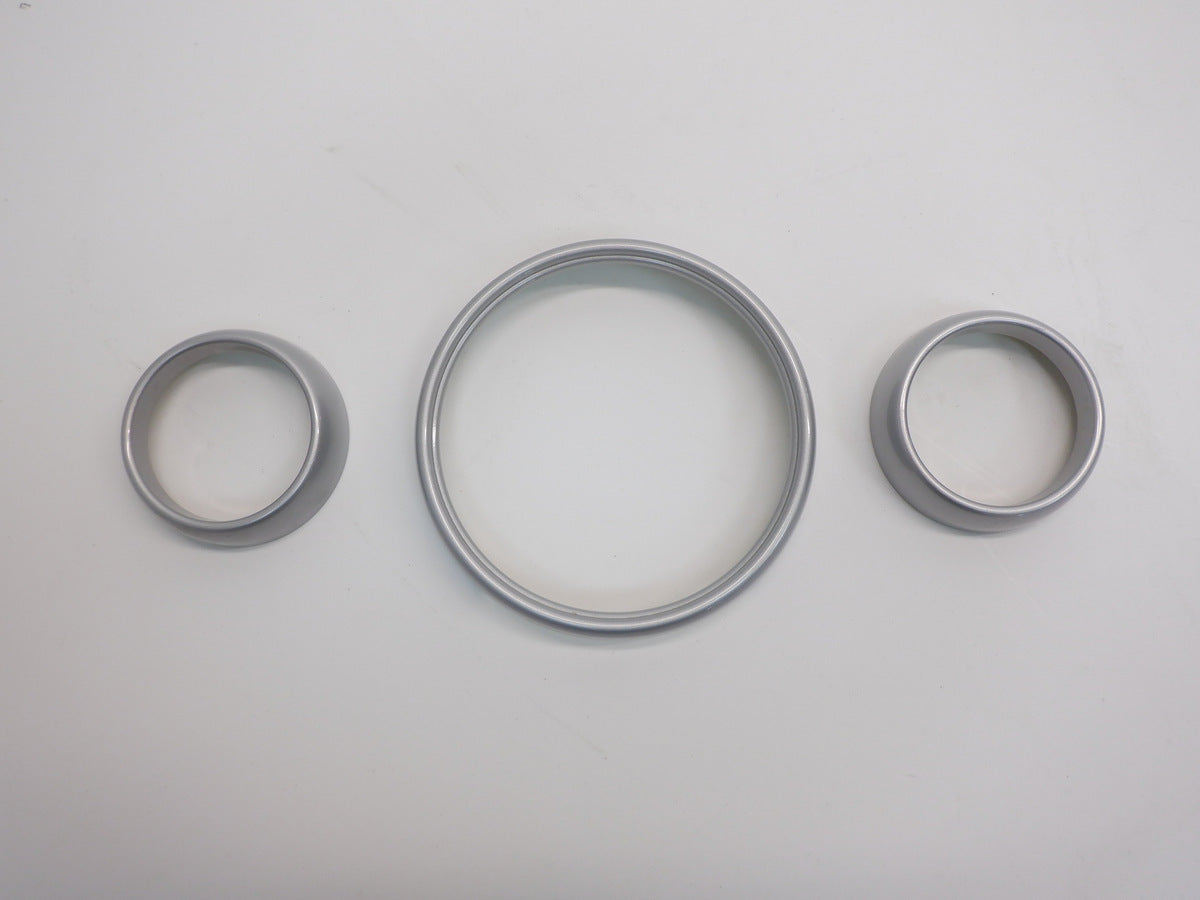 Mini Cooper Dash Trim Ring Set Silver 02-08 R50 R52 R53