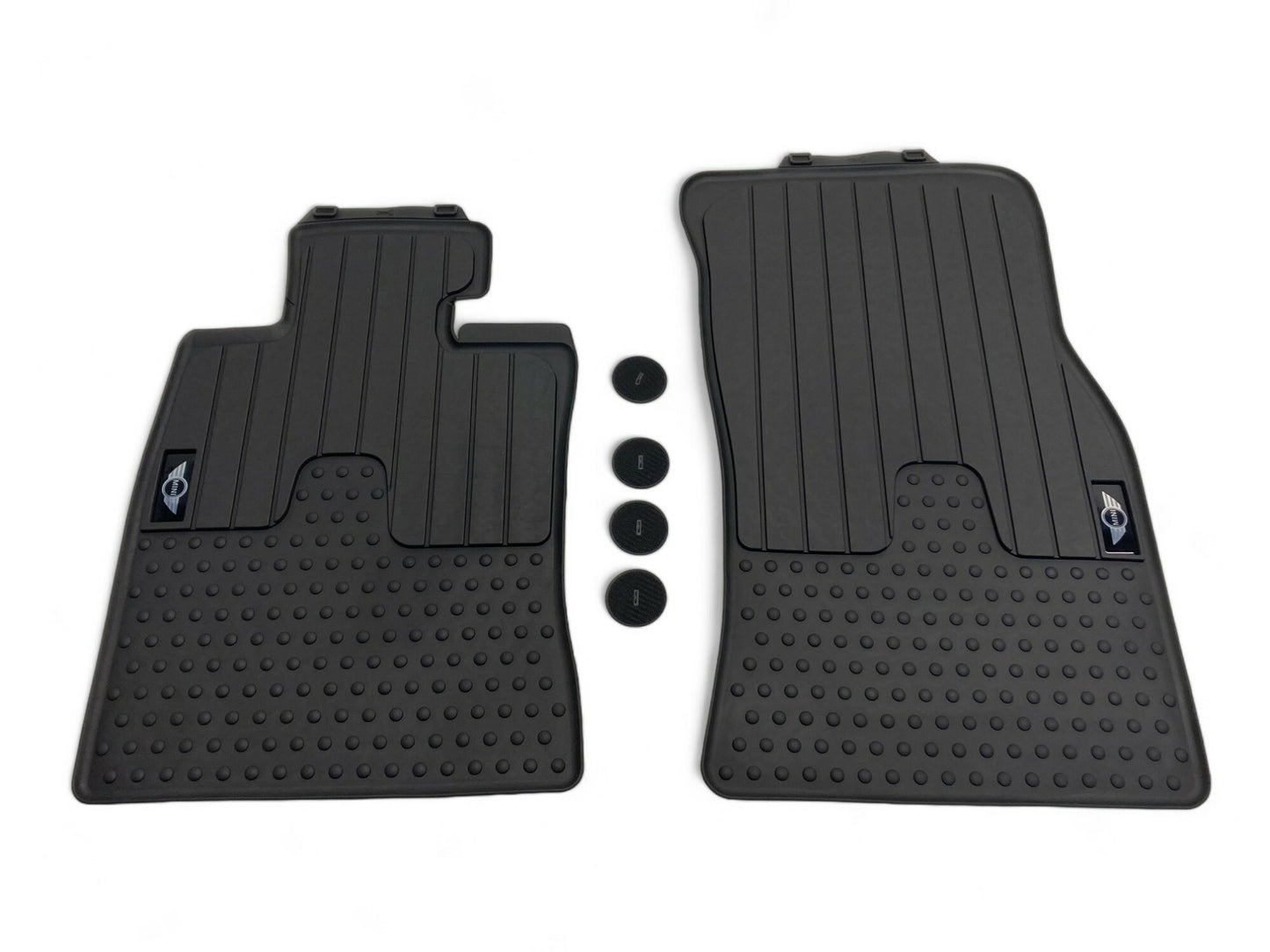 Mini Cooper All-Weather Rubber Front Floormats NEW 51472243906 07-13 R5x