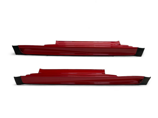 Mini Cooper S JCW Aero Side Skirt Pair Chili Red 2002-2008 R50 R52 R53 453