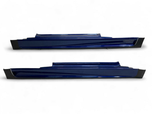 Mini Cooper S JCW Aero Side Skirt Pair Blue 2002-2008 R50 R52 R53 461