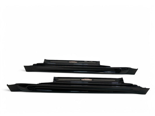 Mini Cooper JCW Aero Side Skirt Pair Midnight Black 07-15 R56 R57 R58 R59 469