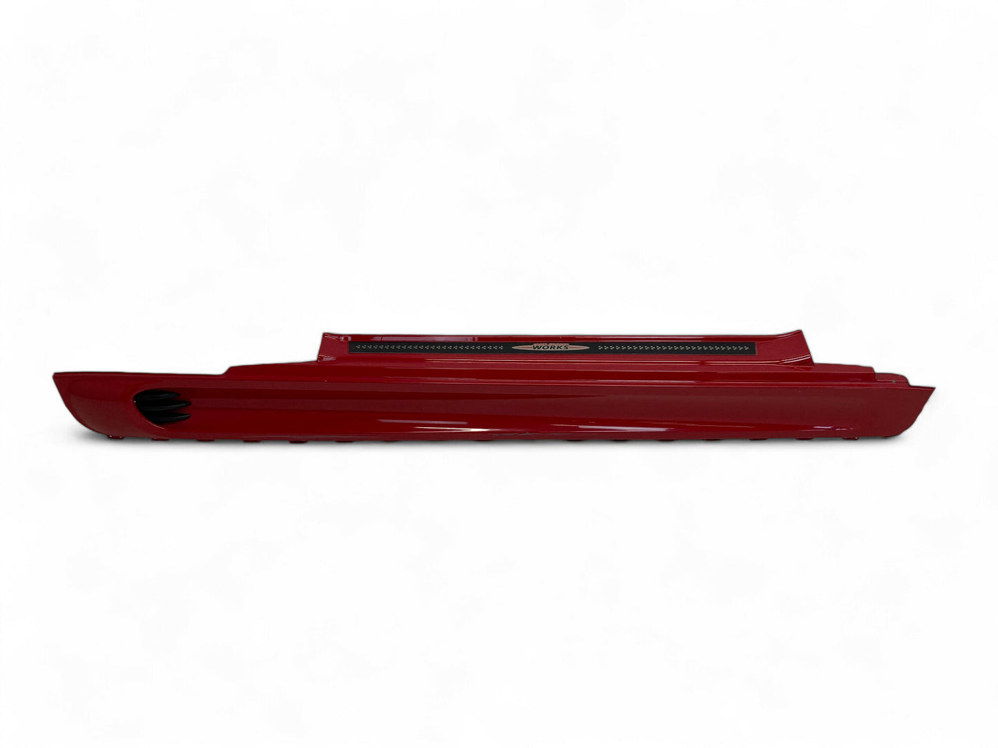 Mini Cooper JCW Aero Side Skirt Right Chili Red DAMAGED 07-15 R56 R57 R58 R59 454