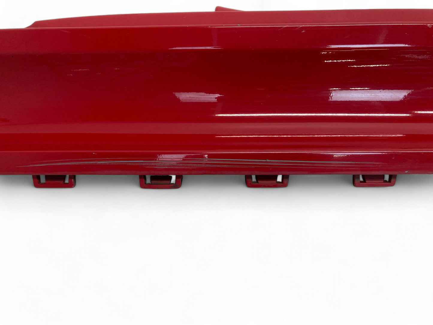 Mini Cooper JCW Aero Side Skirt Right Chili Red DAMAGED 07-15 R56 R57 R58 R59 454