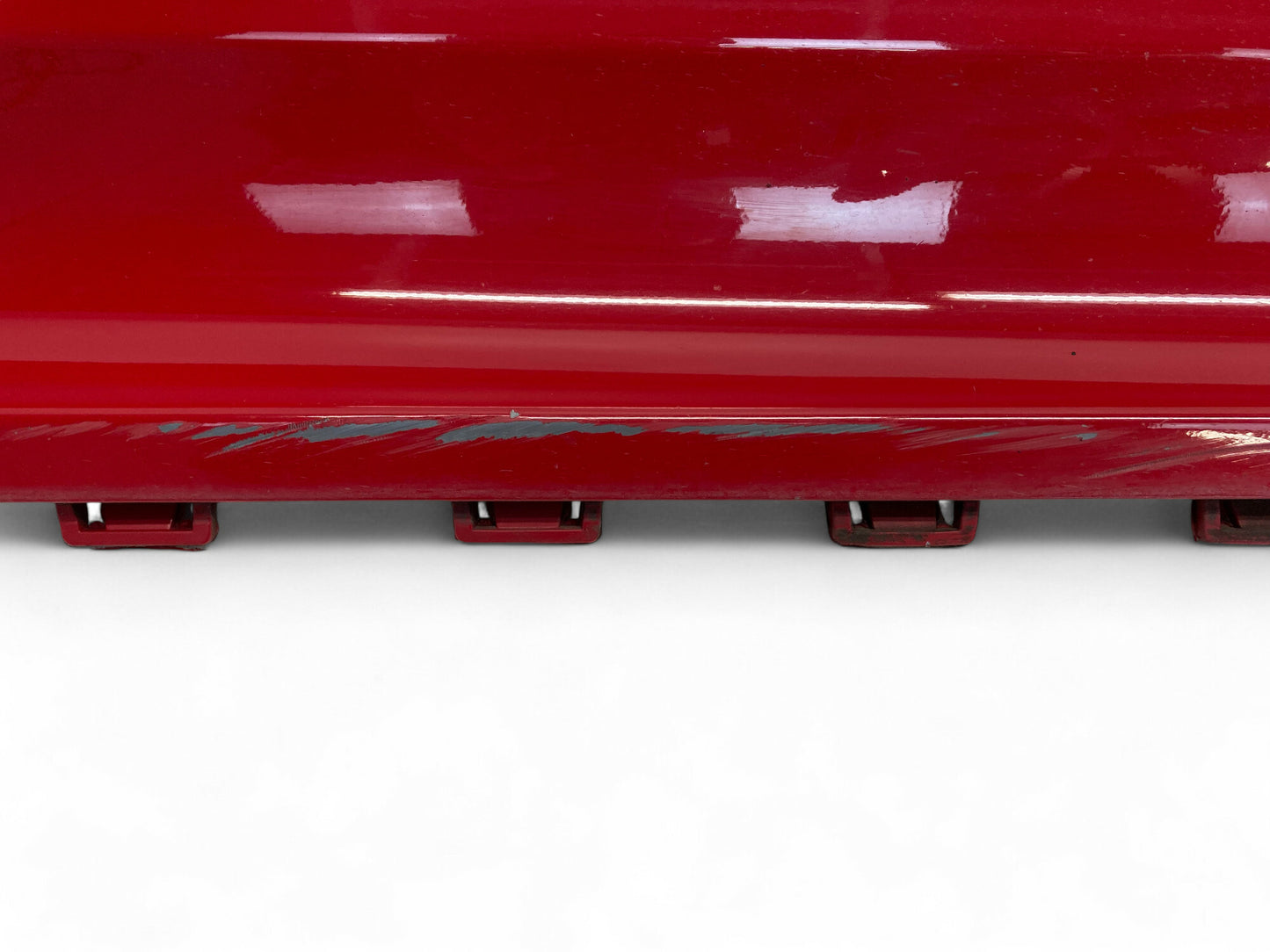 Mini Cooper JCW Aero Side Skirt Right Chili Red DAMAGED 07-15 R56 R57 R58 R59 454