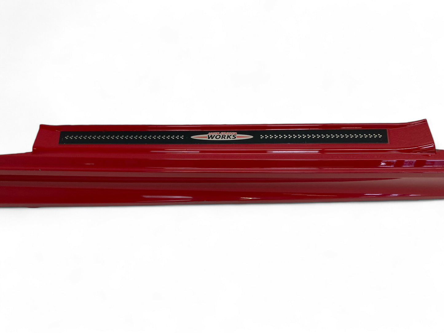 Mini Cooper JCW Aero Side Skirt Right Chili Red DAMAGED 07-15 R56 R57 R58 R59 454