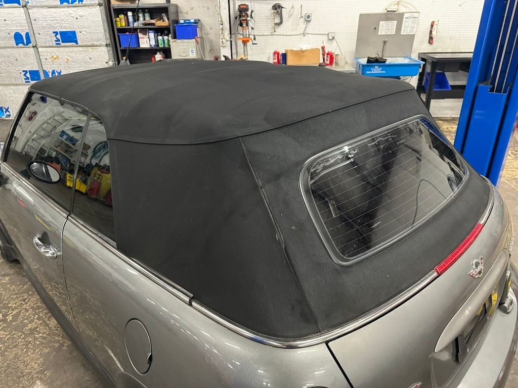 Mini Cooper Convertible Folding Top Fabric Black 54347135290 05-08 R52 449