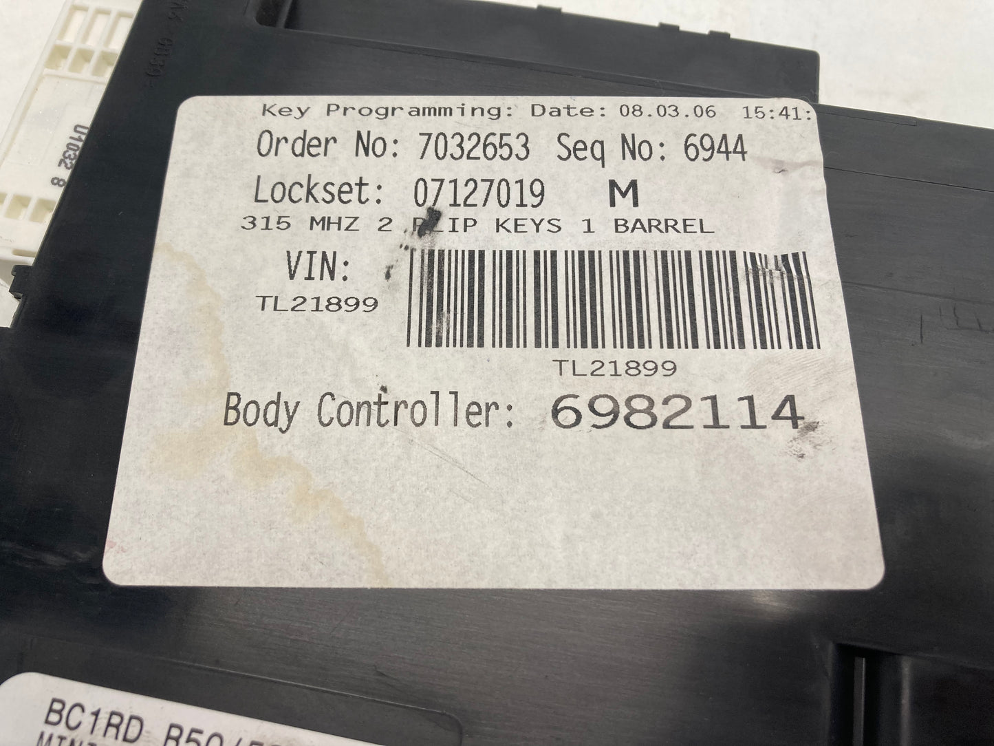 Mini Cooper Body Control Module BCM MT 61356982114 02-06 R53 446