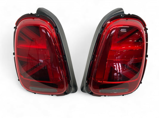 Mini Cooper Union Jack LED Tail Light Pair New 2018-2023 OEM F55 F56 F57