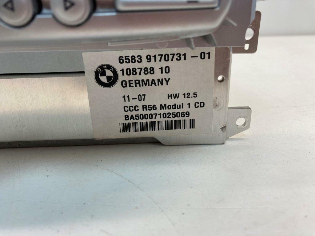 Mini Cooper Navigation Computer CCC CD 65839185541 07-10 R55 R56 R57 434