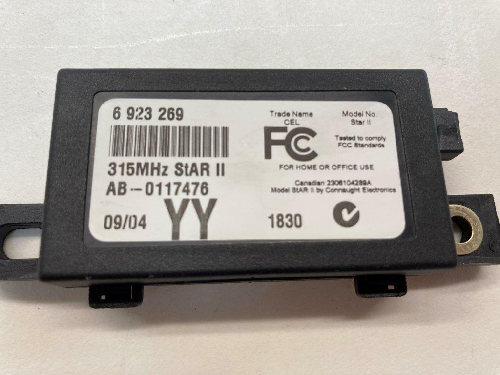 Mini Cooper Radio Remote Control Module 315MHz 66106923269 02-04 R50 R53