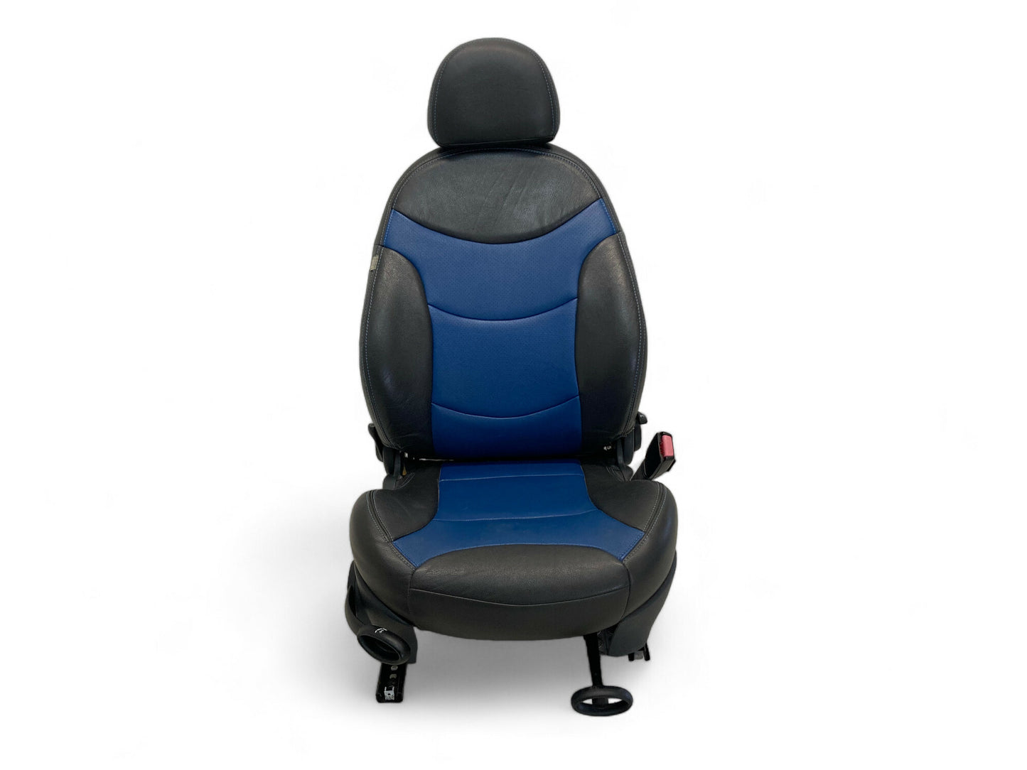 Mini Cooper Seats Custom Blue Black Leather 05-06 R53 446