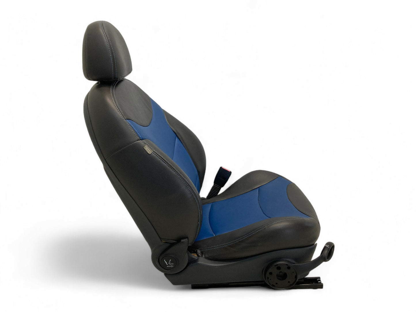 Mini Cooper Seats Custom Blue Black Leather 05-06 R53 446