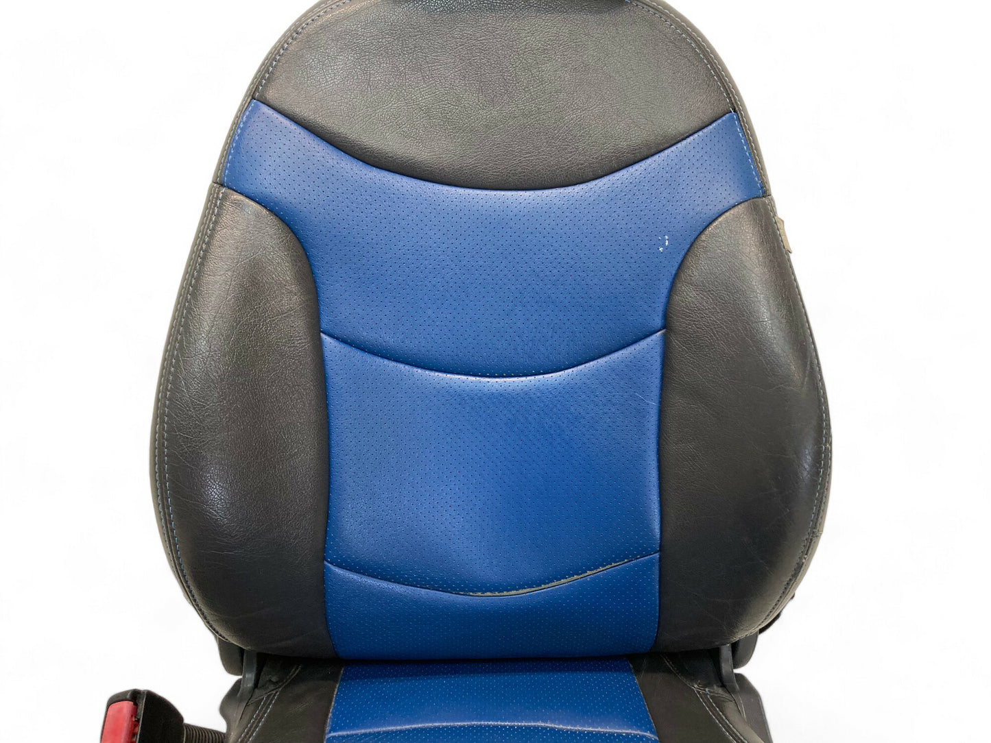 Mini Cooper Seats Custom Blue Black Leather 05-06 R53 446