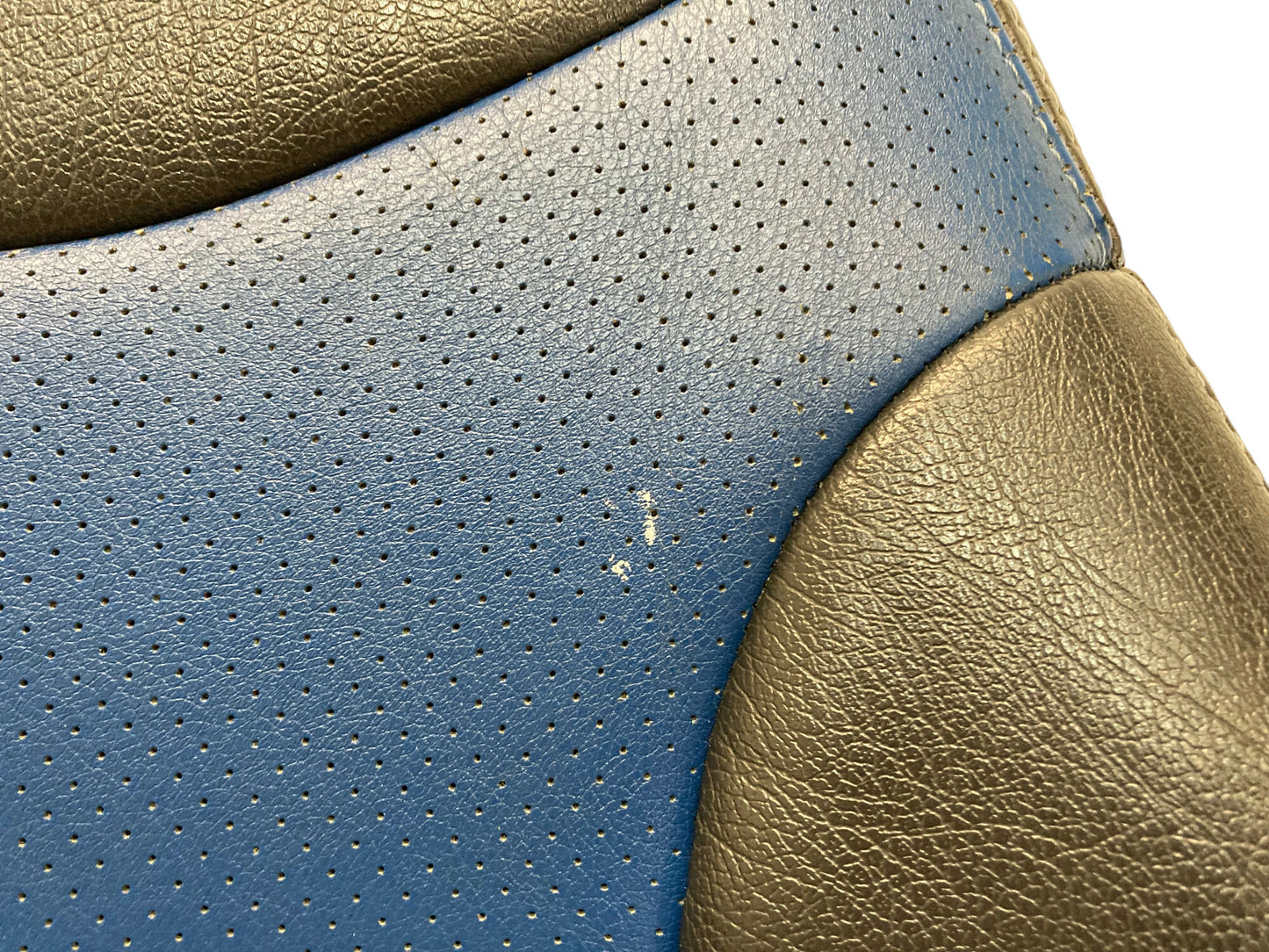 Mini Cooper Seats Custom Blue Black Leather 05-06 R53 446