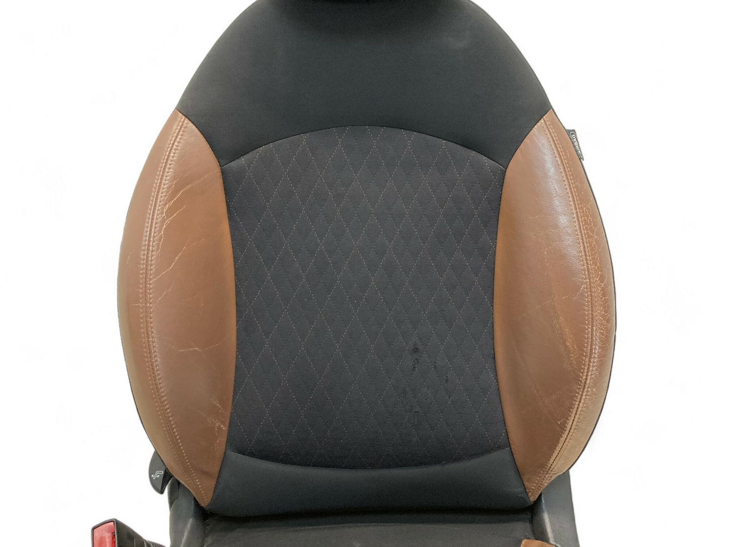 Mini Cooper Sports Seats Cross Check Toffee FTDT 07-14 R56 R55 447