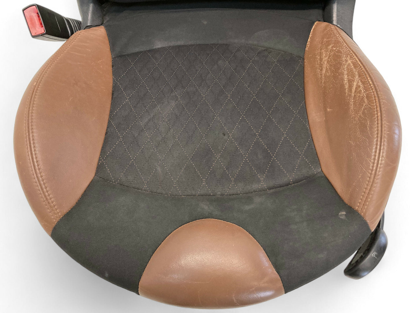 Mini Cooper Sports Seats Cross Check Toffee FTDT 07-14 R56 R55 447