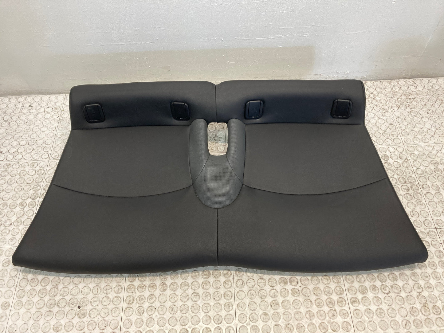 Mini Cooper Convertible Seats Set Carbon Black Leatherette Heated K8E1 09-15 R57 428