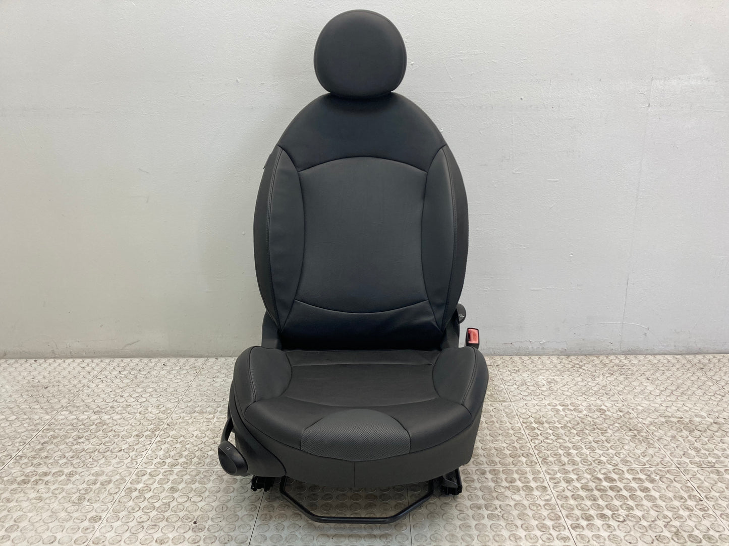 Mini Cooper Convertible Seats Set Carbon Black Leatherette Heated K8E1 09-15 R57 428