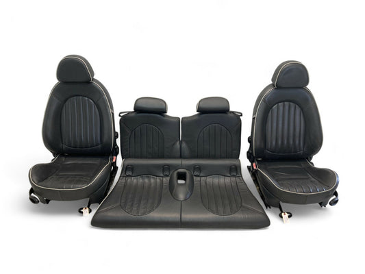 Mini Cooper Convertible Black English Leather Seats Heated 2005-2008 R52 450