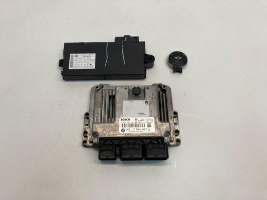 Mini Cooper S DME and Key Set Auto N14 12147590857 07-10 R55 R56 R57 432
