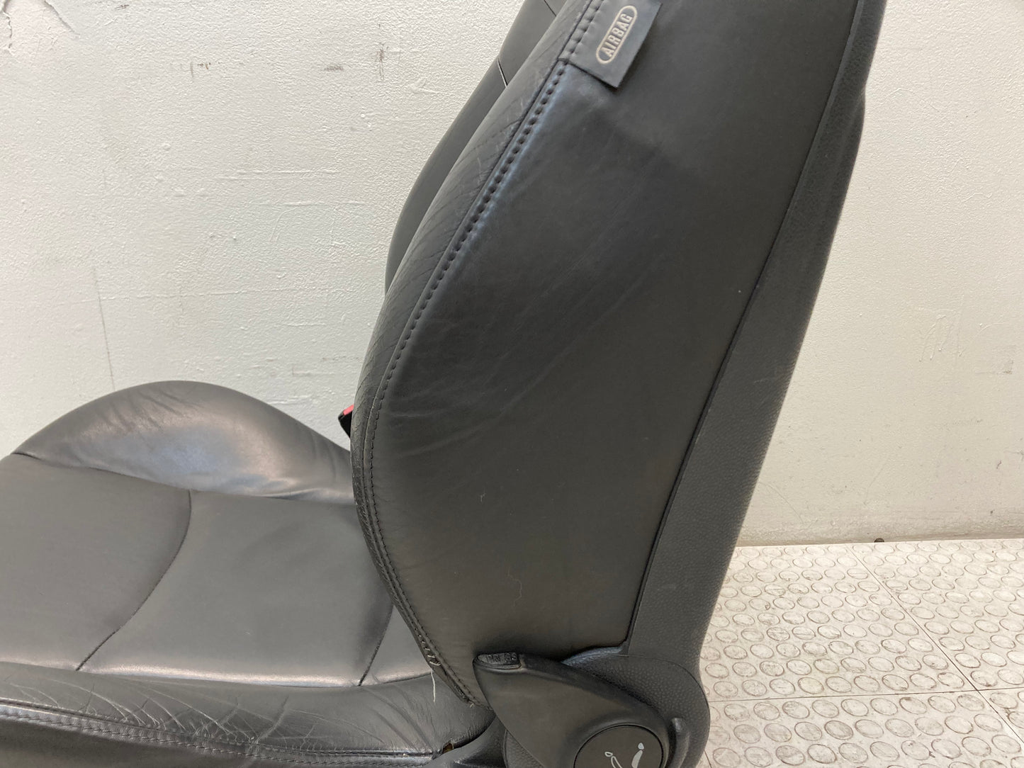 Mini Cooper Seats Leather Panther Black T6PN 05-06 R53 406