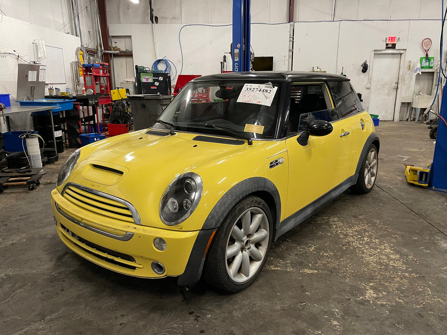 2005 MINI Cooper S, New Parts Car (January 2023) Stk #353