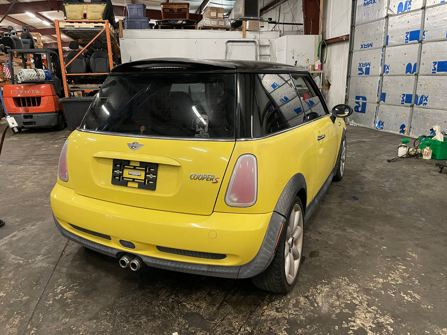 2005 MINI Cooper S, New Parts Car (January 2023) Stk #353