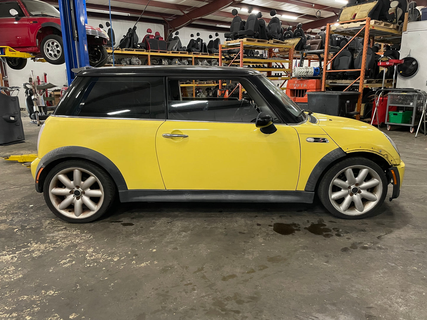 2005 MINI Cooper S, New Parts Car (January 2023) Stk #353