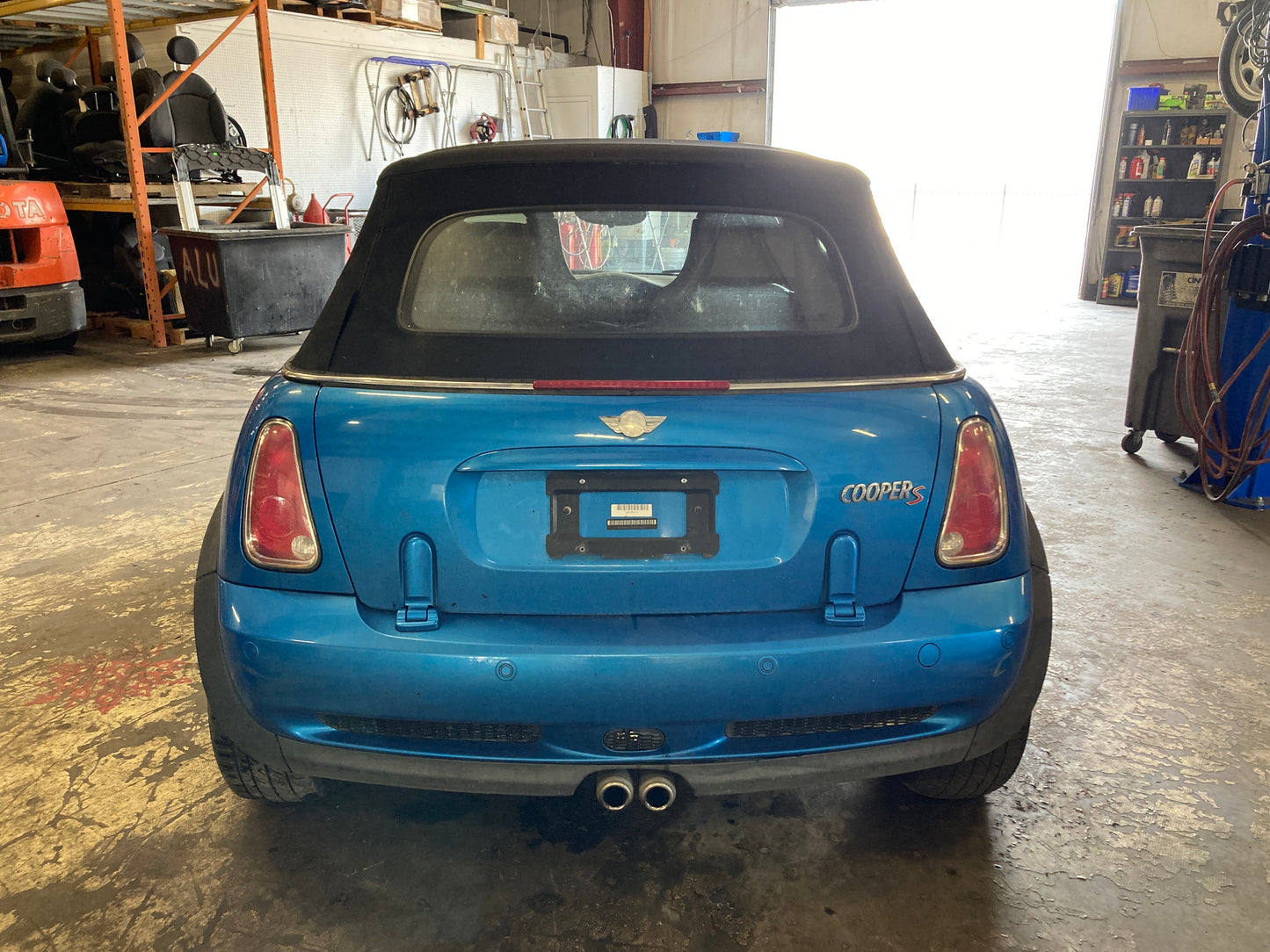 2008 MINI Cooper Convertible S, New Parts Car (May 2023) Stk #378