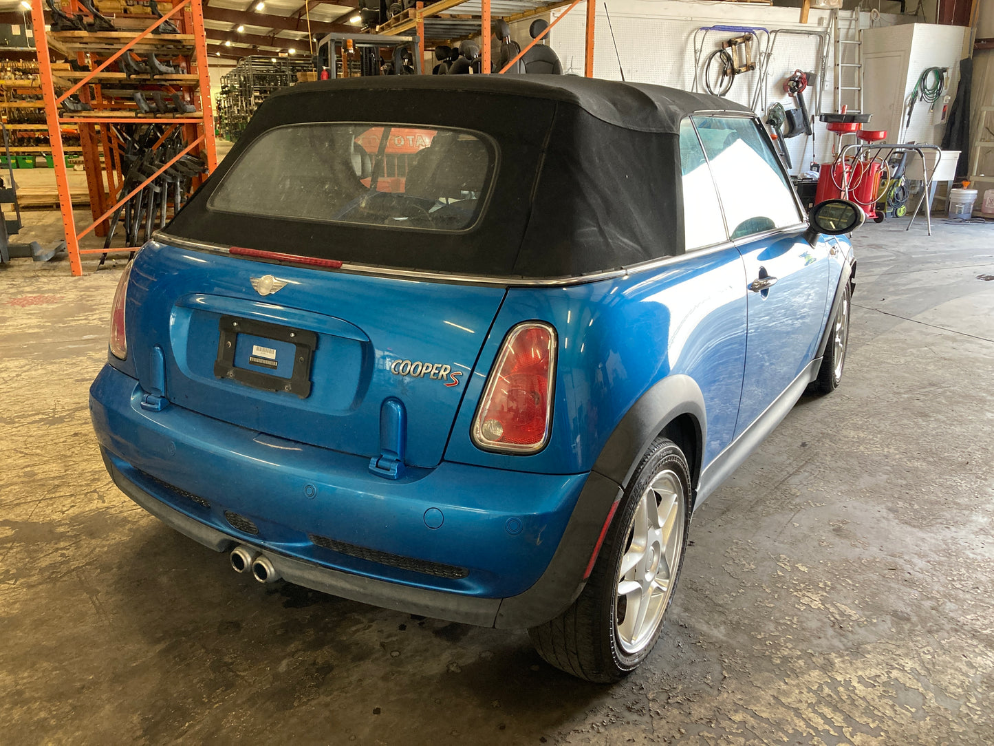 2008 MINI Cooper Convertible S, New Parts Car (May 2023) Stk #378