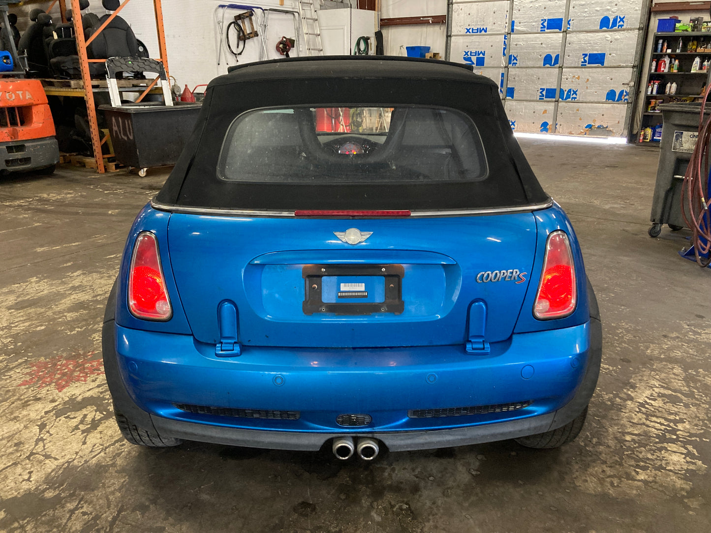 2008 MINI Cooper Convertible S, New Parts Car (May 2023) Stk #378