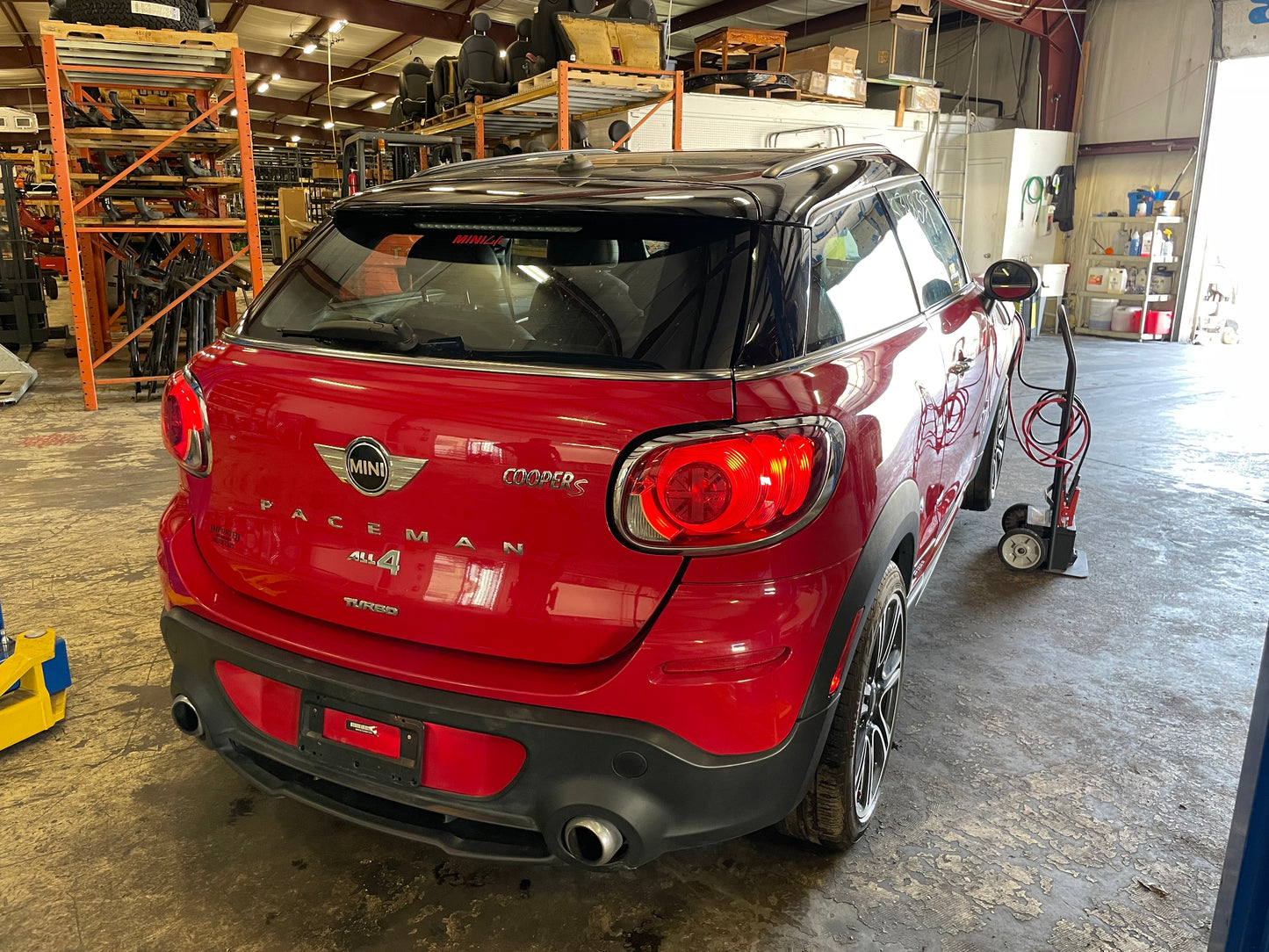 2013 MINI Cooper Paceman S ALL4, New Parts Car (August 2023) Stk #395