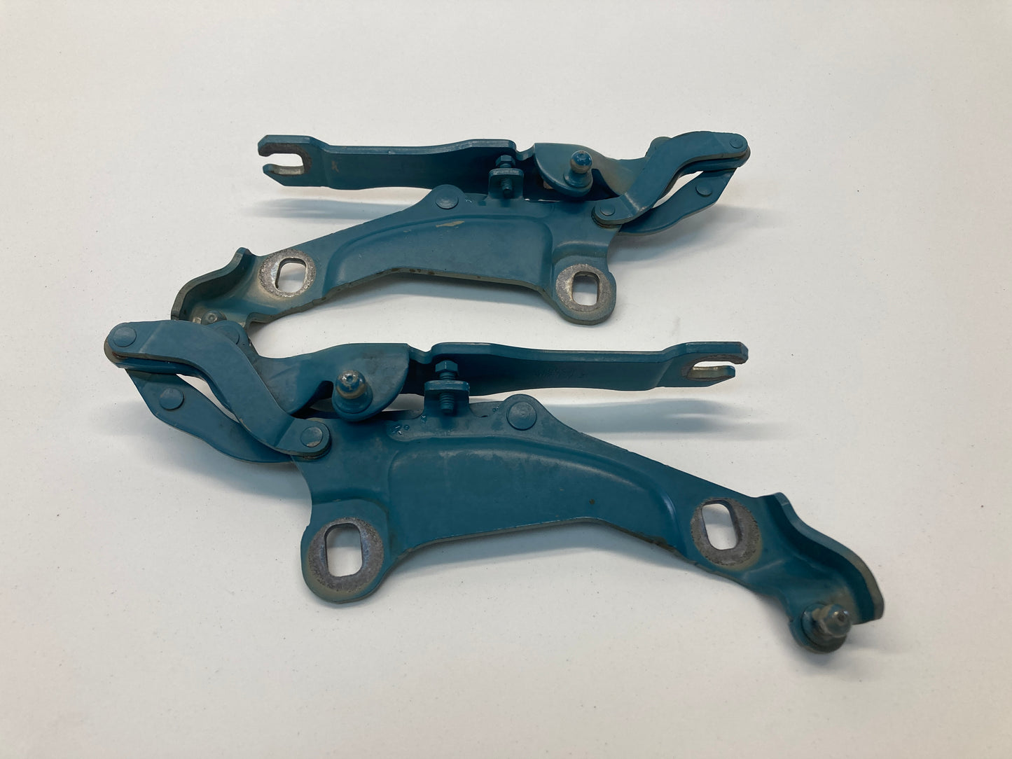 Mini Cooper Hood Hinge Oxygen Blue Pair 07-15 R5x