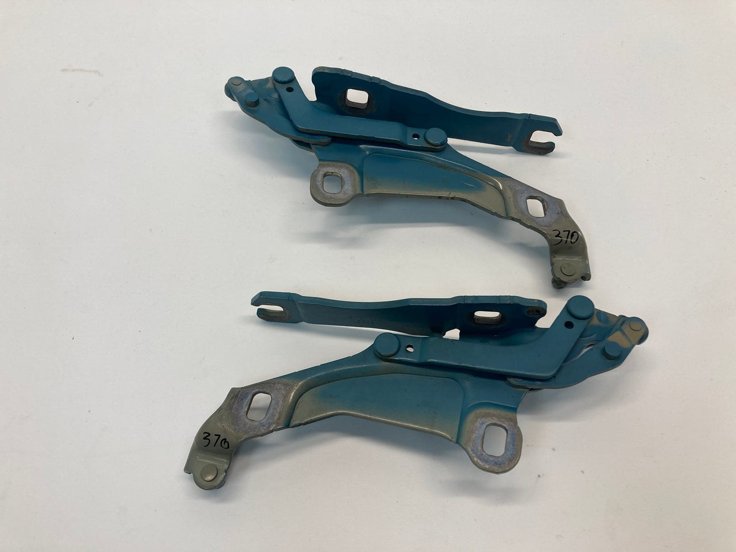 Mini Cooper Hood Hinge Oxygen Blue Pair 07-15 R5x