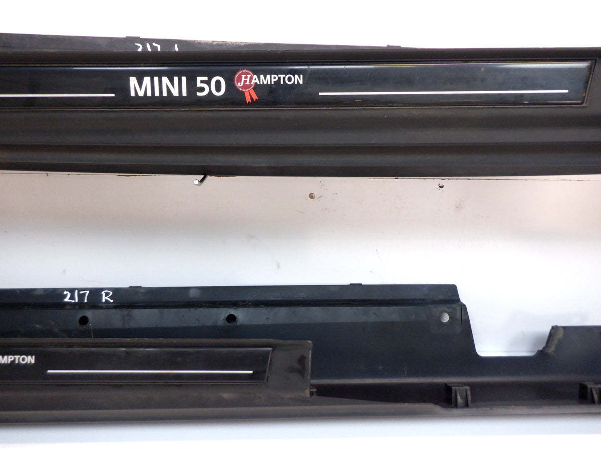 Mini Cooper S Clubman Hampton 50 Side Skirt Pair 08-14 R55 217