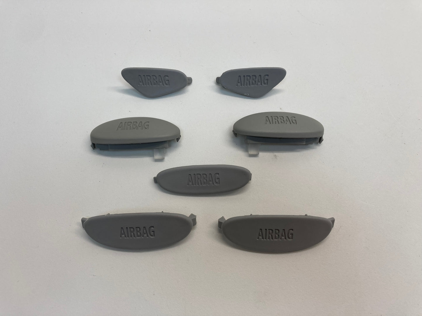 Mini Cooper Interior Column Cover Caps Grey 08-14 R55